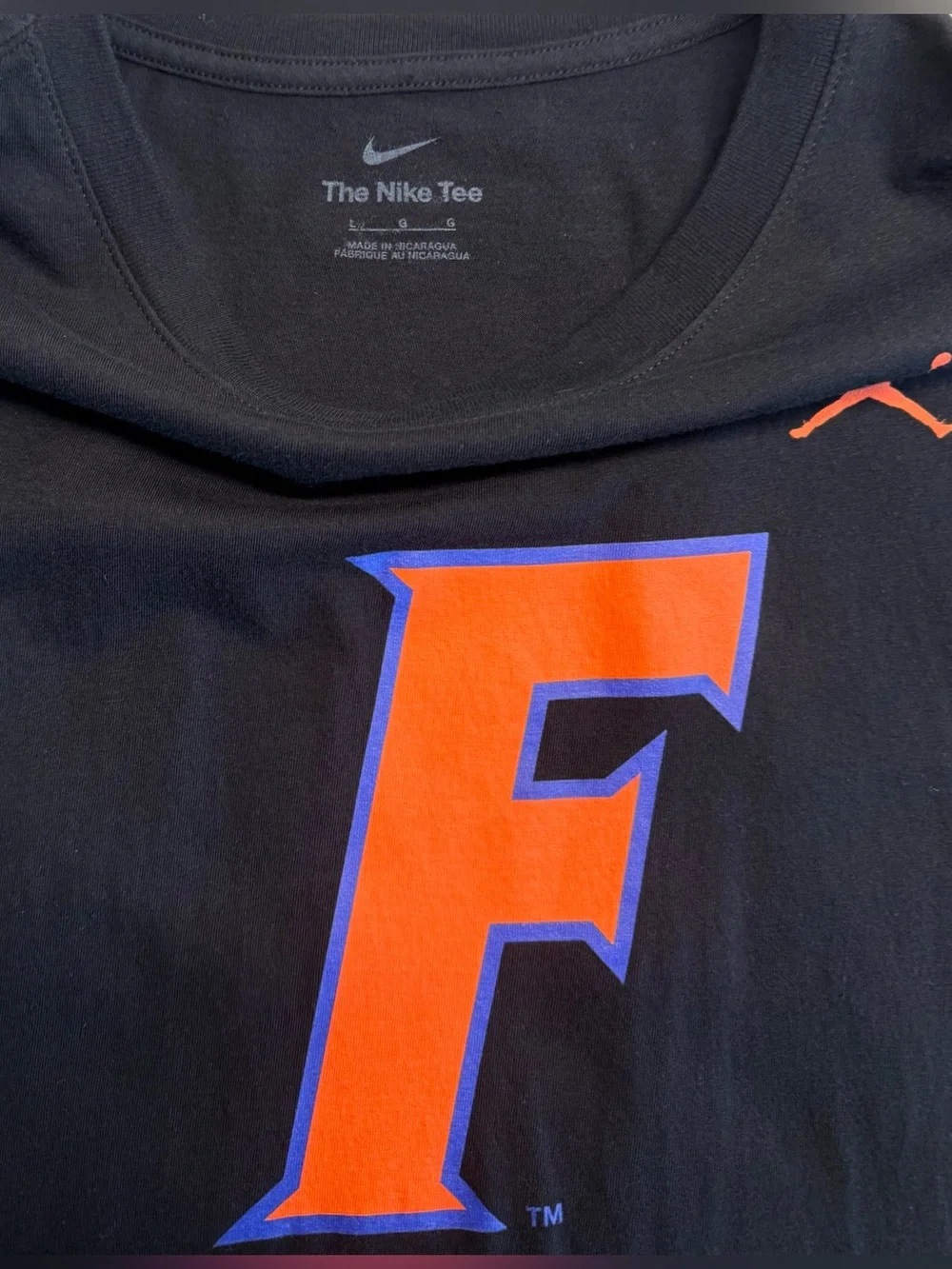 Nike Jordan Florida Gators Jumpman T-Shirt Men’s Large Black NCAA